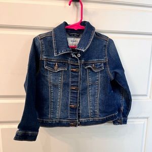 Old navy girls denim jacket 4t very cute gently worn